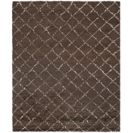 Safavieh Kenya Large Rectangle Area Rug, Dark Grey and Ivory - 8 x 10 ft. KNY404C-8